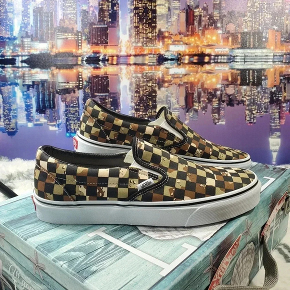 Vans Checkerboard Classic slip on (CL) - Picture 9 of 13
